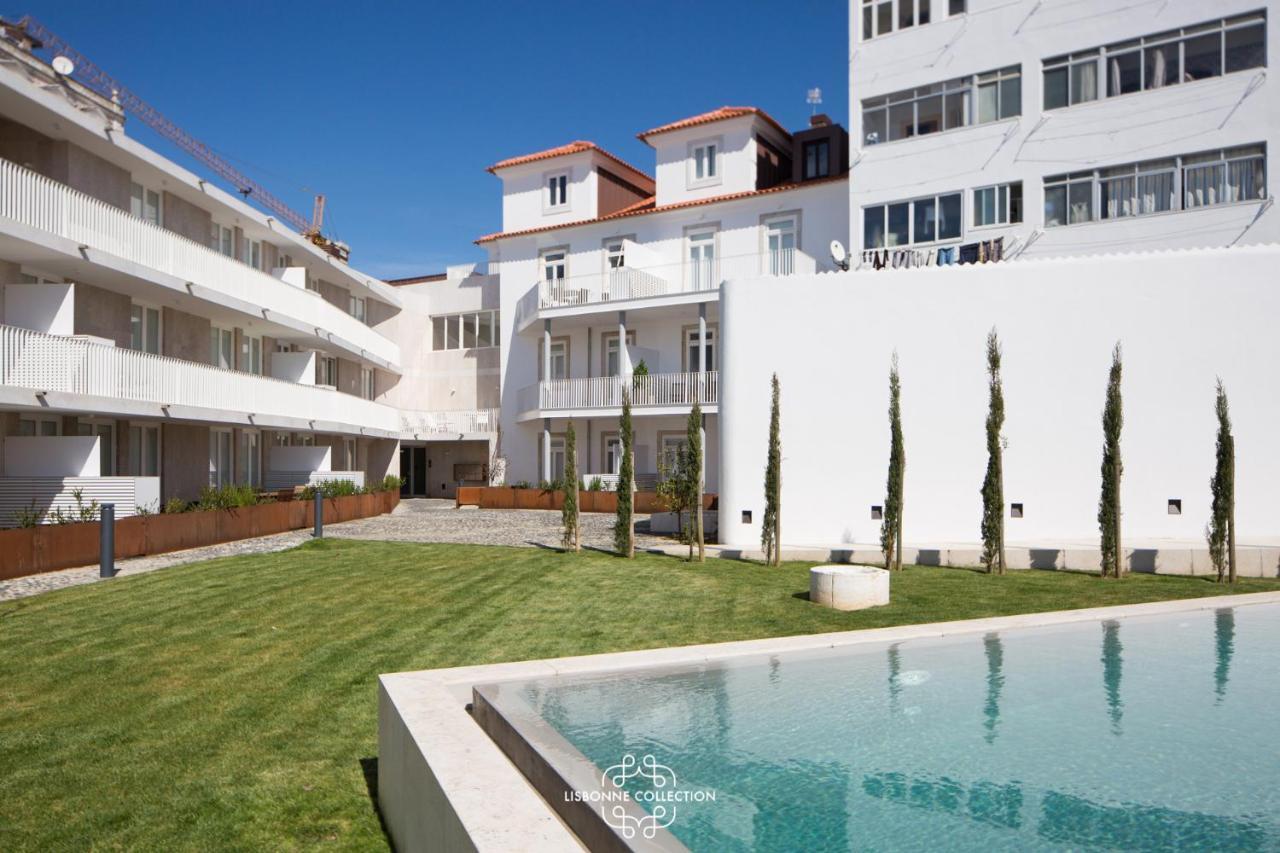 Designer Apartment With Pool By Lovelystay Lisbon Exterior photo